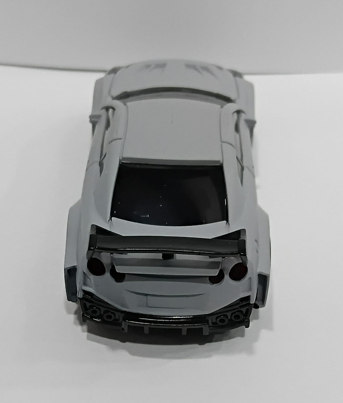 MINI R/C 3601 1:64 2.4GHZ RTR HEADLAMP CHASSIS LIGHT DRIFT CAR GREY COLOR