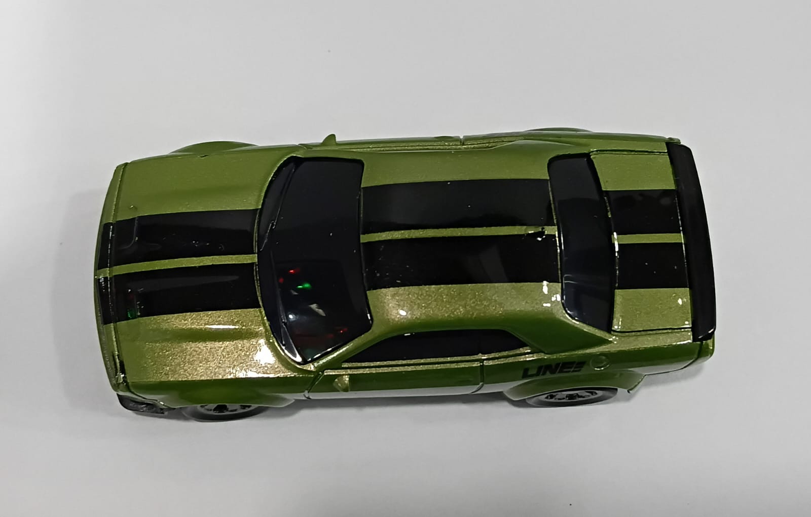 MINI R/C 3602 1:64 2.4GHZ RTR HEADLAMP CHASSIS LIGHT DRIFT CAR GREEN COLOR