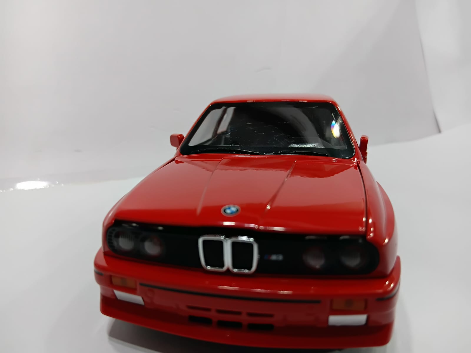 DIE CAST 1:24 1900-440 BMW MINI MODELLING TIDE DESIGN WITH PULL BACK LIGHTING FUNCTION RED COLOR