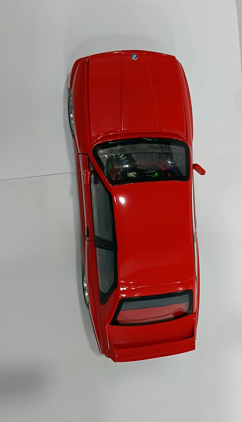 DIE CAST 1:24 1900-440 BMW MINI MODELLING TIDE DESIGN WITH PULL BACK LIGHTING FUNCTION RED COLOR