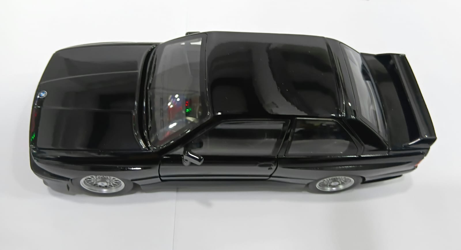DIE CAST 1:24 1900-440 BMW MINI MODELLING TIDE DESIGN WITH PULL BACK LIGHTING FUNCTION BLACK COLOR