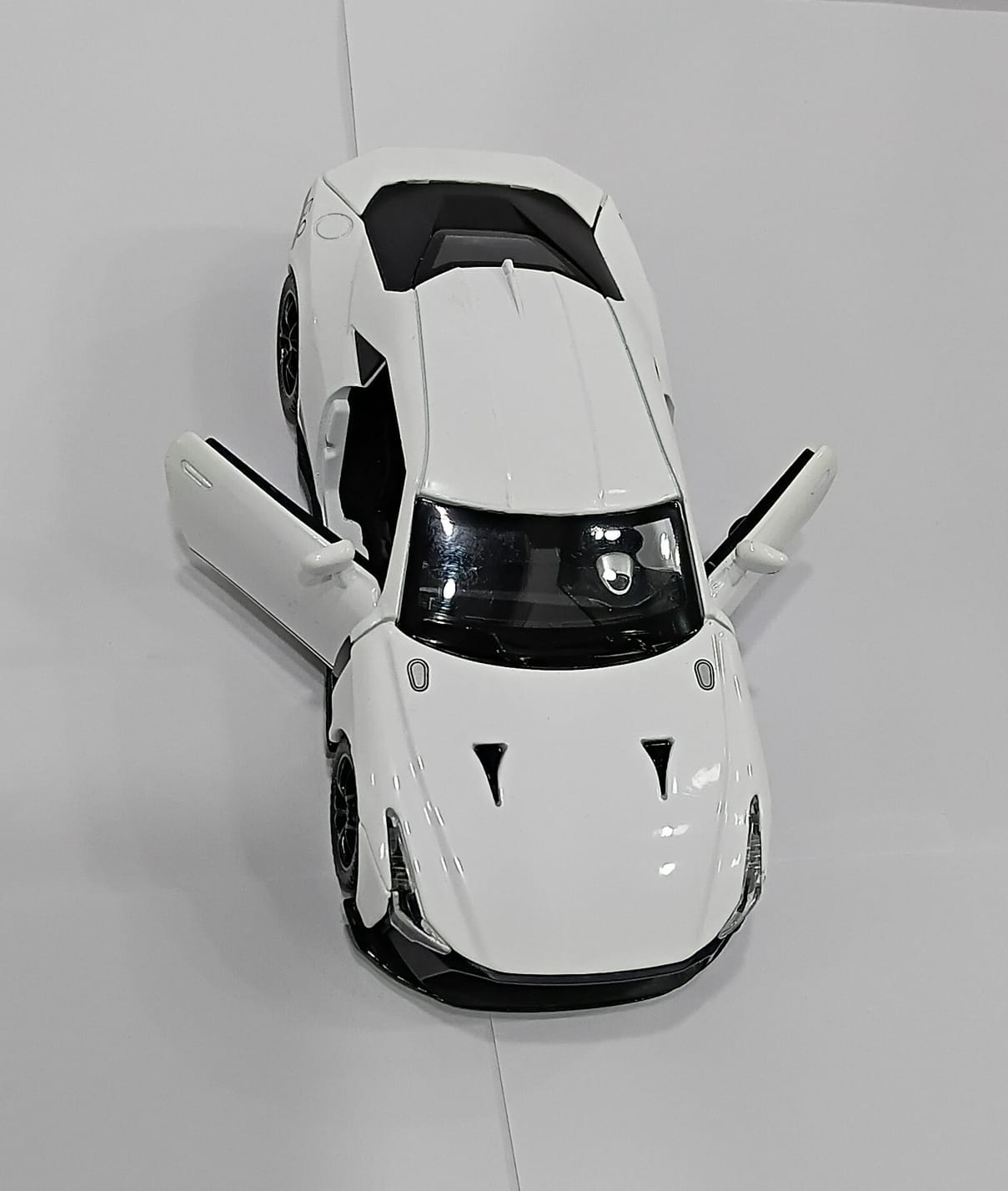 NISSAN GT-R50 D21012 1/32 ALLOY CAR DIECAST MODEL WHITE COLOR