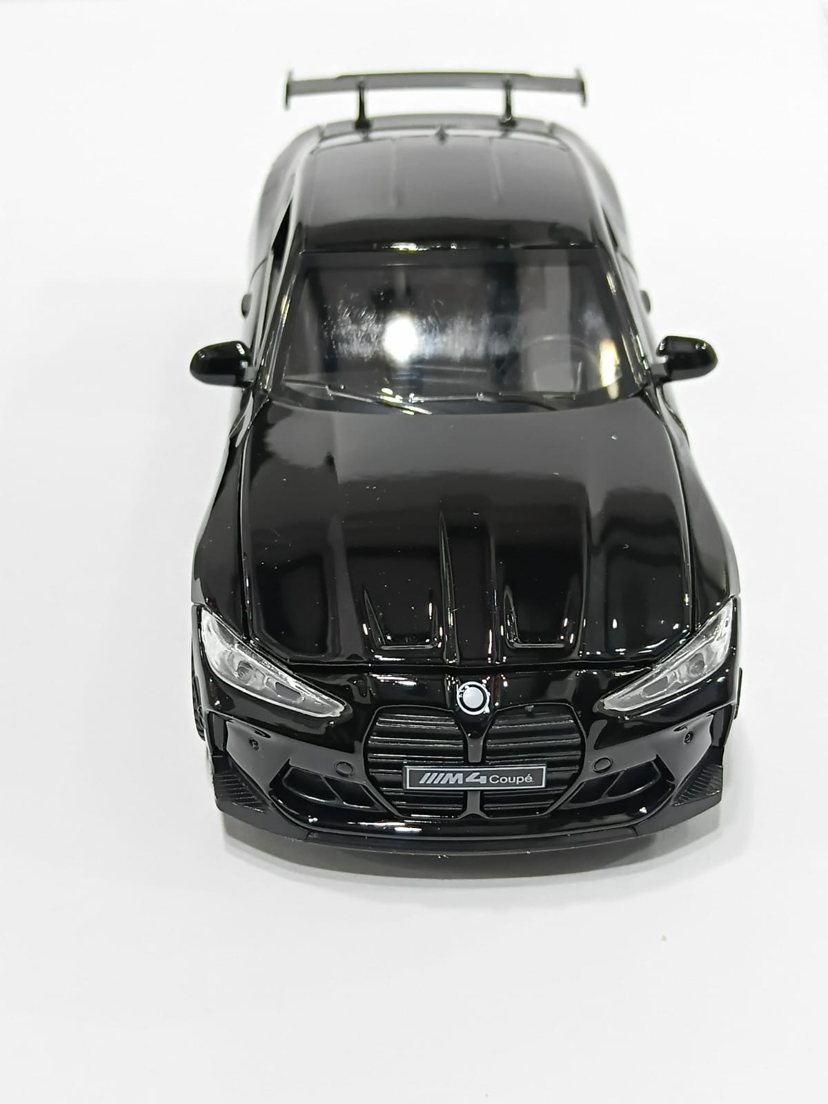 BMW M4 1/32 XA3228-B WITH PULL BACK LIGHT FUNCTIONS ALLOY DIECAST MODEL CAR BLACK COLOR