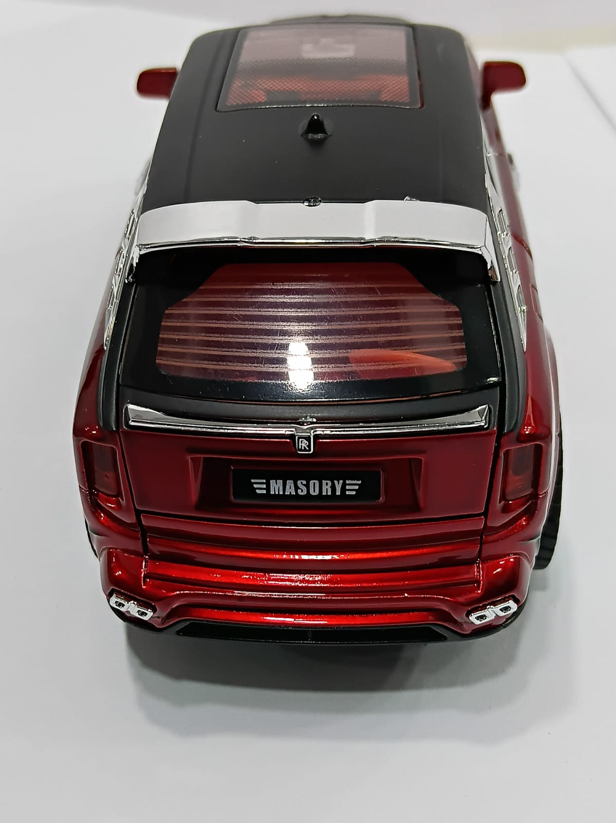 ROLLS-ROYCE CULLINAN MANSORY B3213 1/32 DIECAST METAL MODEL RED COLOR