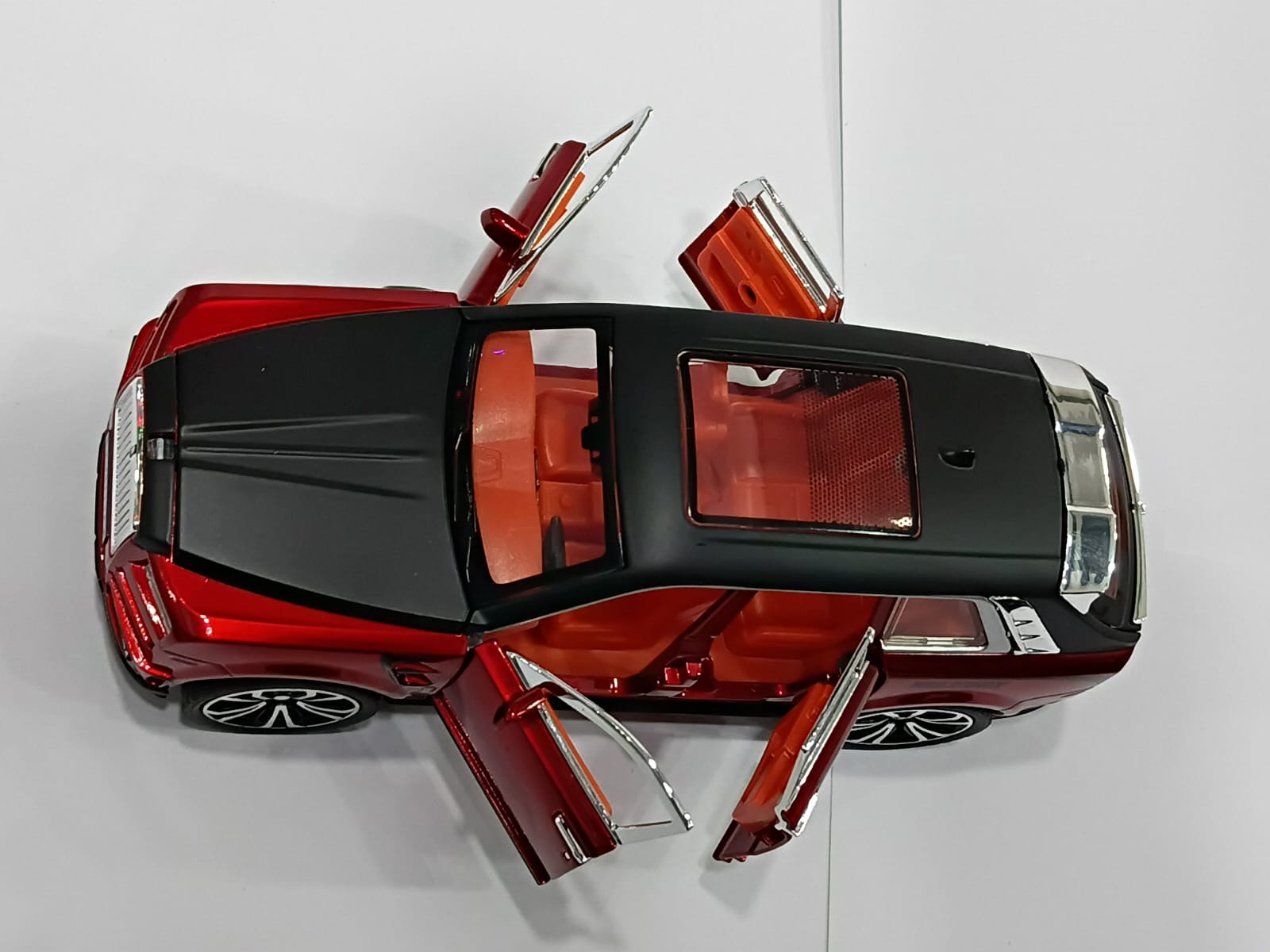 ROLLS-ROYCE CULLINAN MANSORY B3213 1/32 DIECAST METAL MODEL RED COLOR