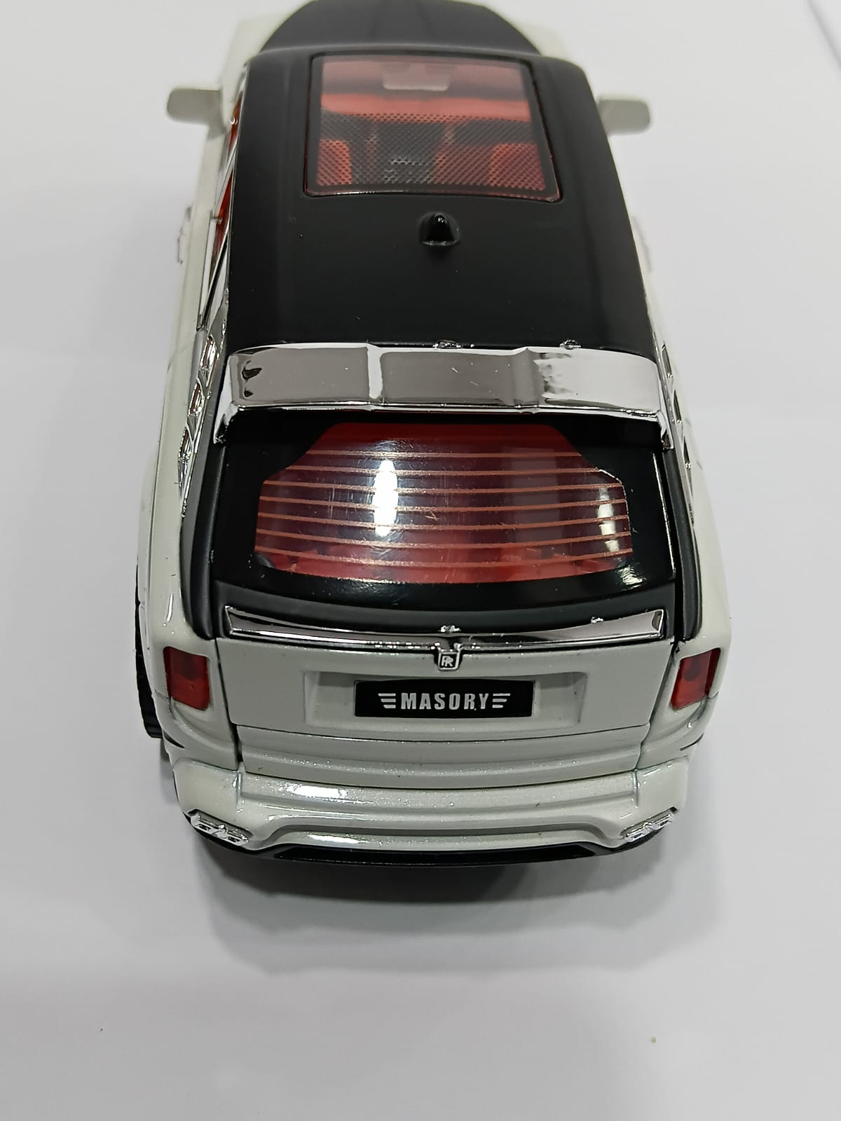 ROLLS-ROYCE CULLINAN MANSORY B3213 1/32 DIECAST METAL MODEL WHITE COLOR