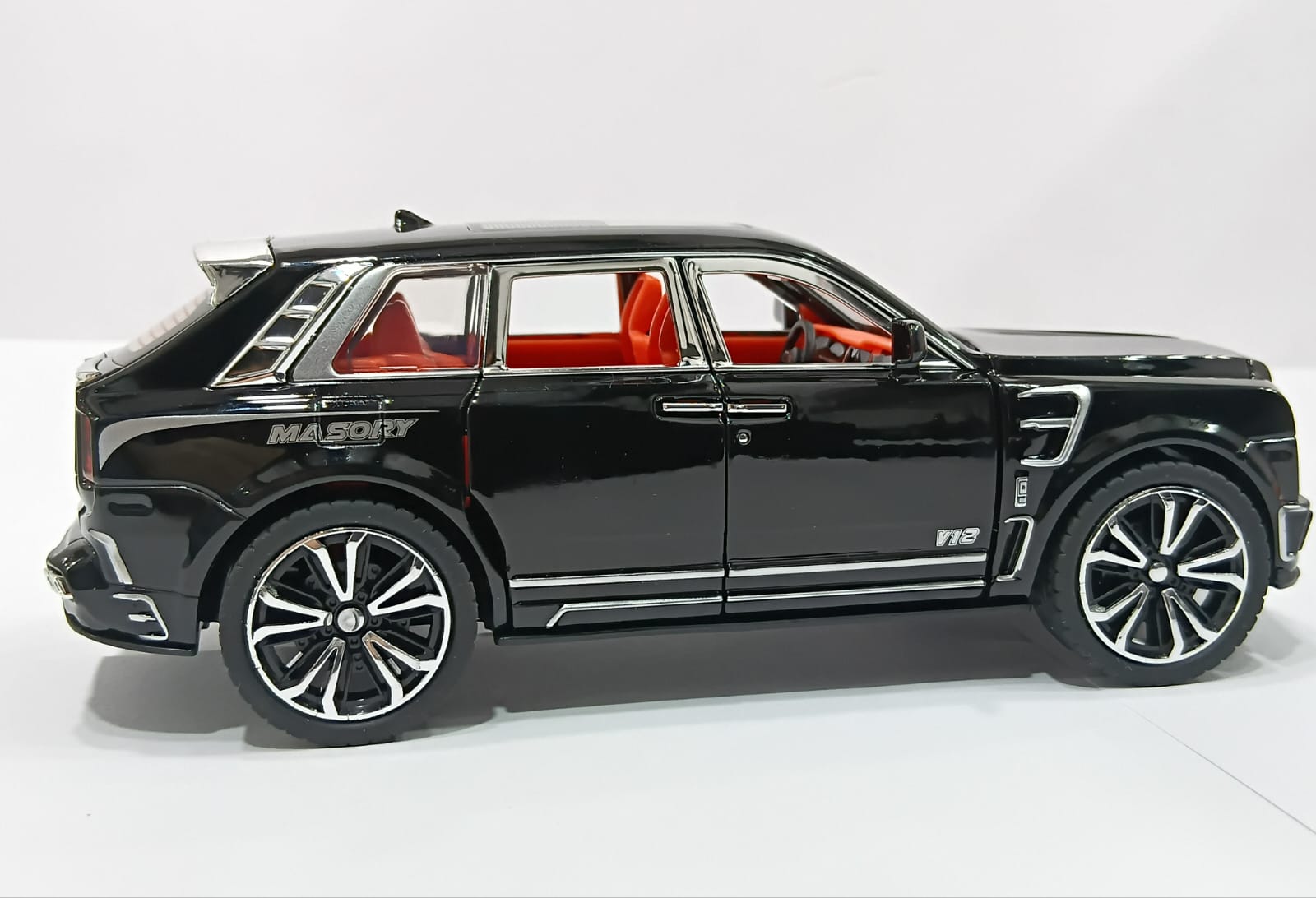 ROLLS-ROYCE CULLINAN MANSORY B3213 1/32 DIECAST METAL MODEL BLACK COLOR