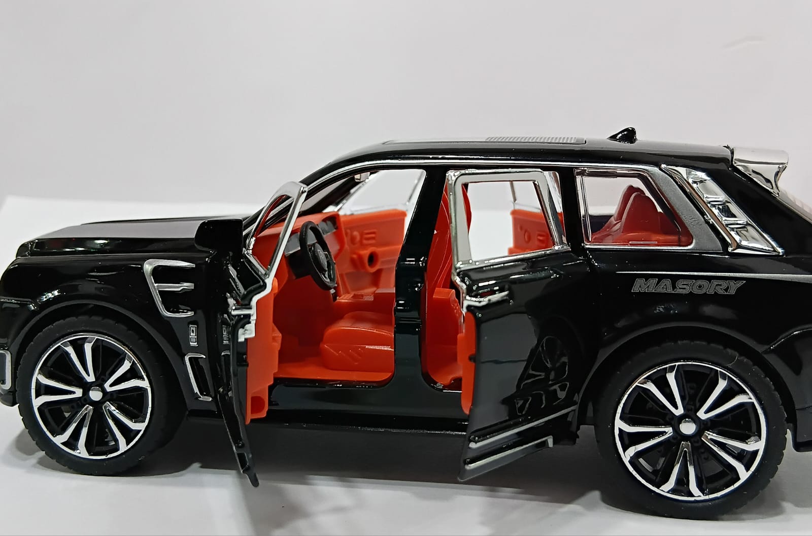 ROLLS-ROYCE CULLINAN MANSORY B3213 1/32 DIECAST METAL MODEL BLACK COLOR