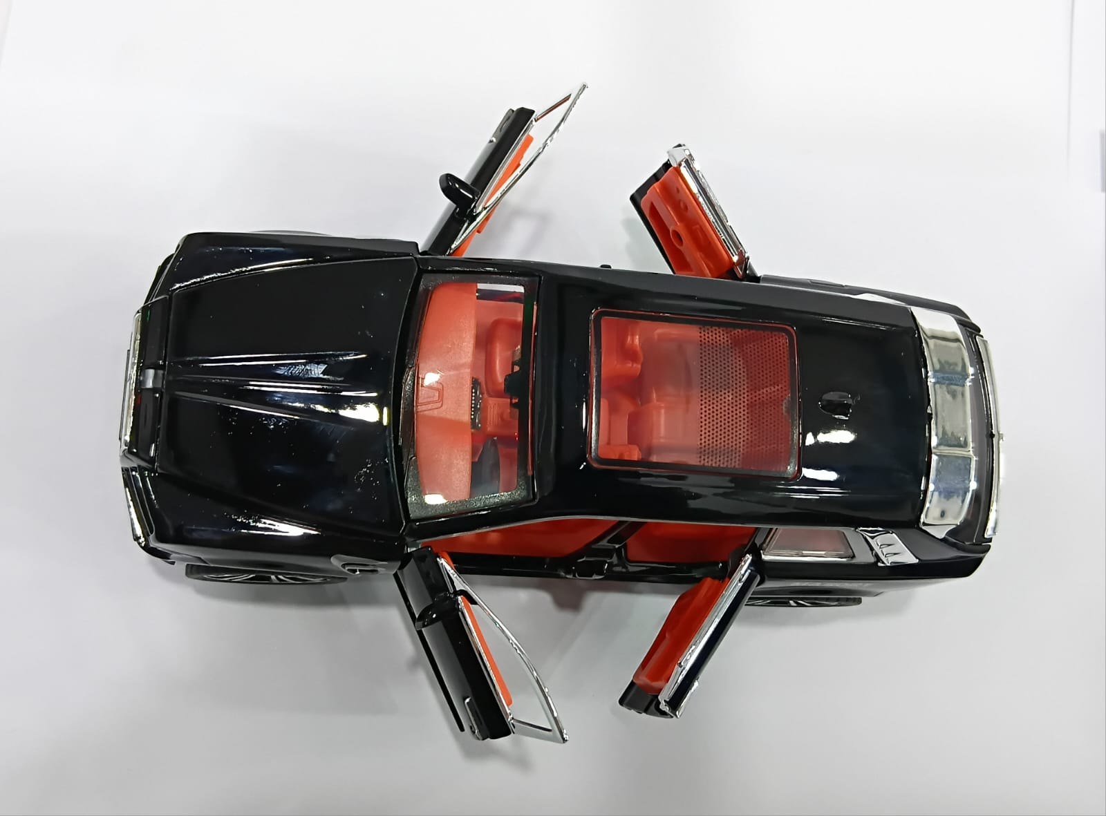 ROLLS-ROYCE CULLINAN MANSORY B3213 1/32 DIECAST METAL MODEL BLACK COLOR
