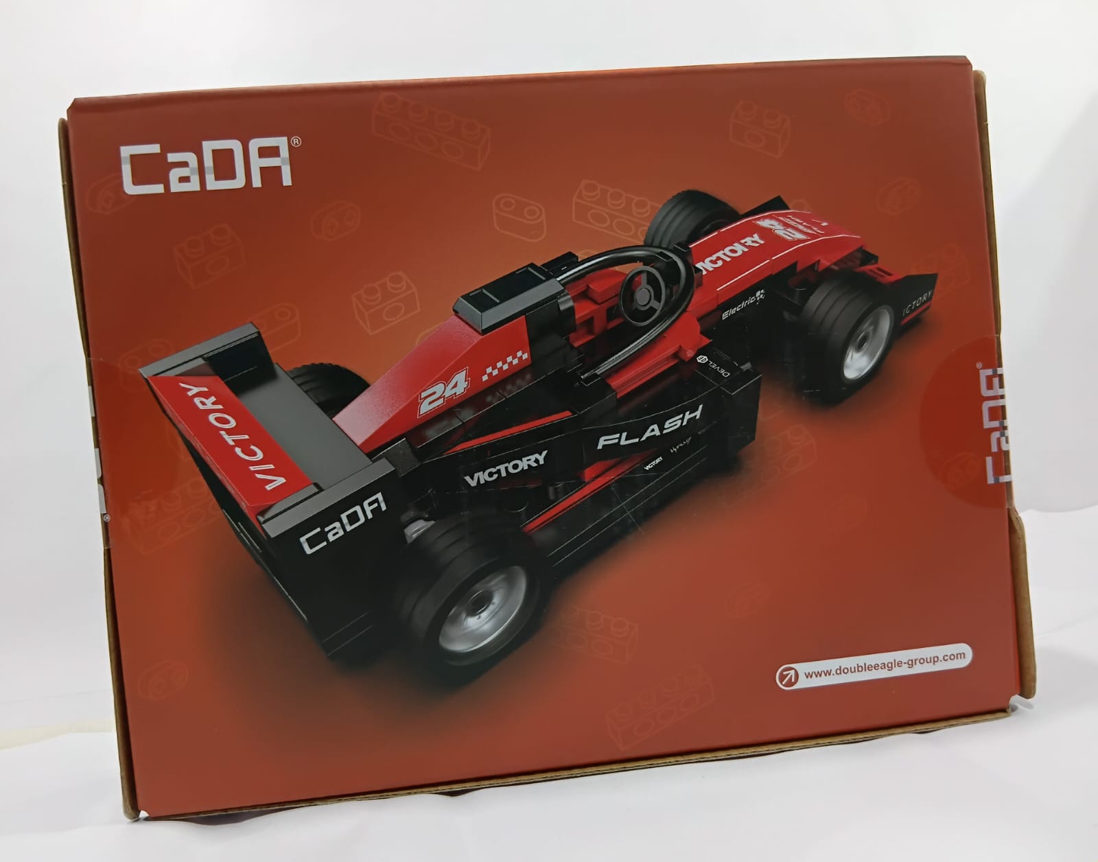 CADA C55054W TRIUMPH LEGEND 14CM 123PCS BUILDING BLOCK KIT F1