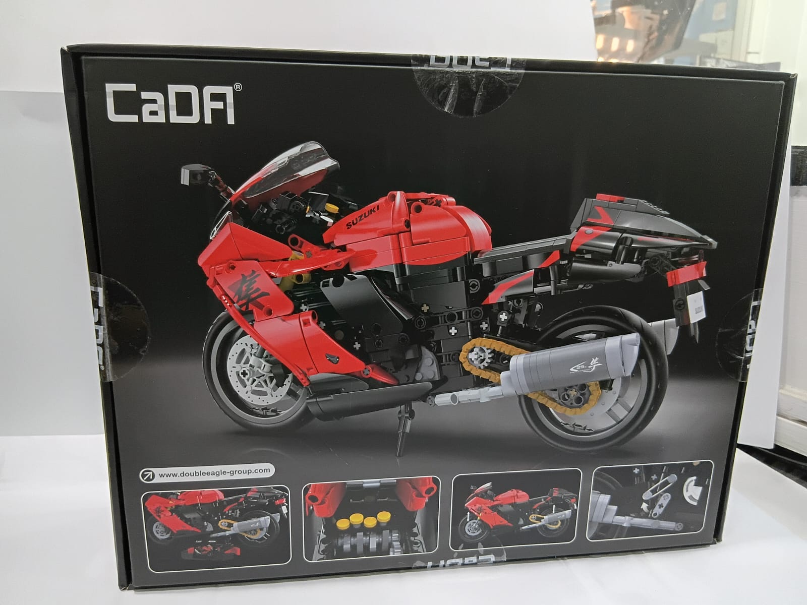 CADA C64051W MOTOR CYCLE BUILDING BLOCK SET 1:6 SUZUKI HAYABUSA 1043PCS OFFICIAL LICENSED