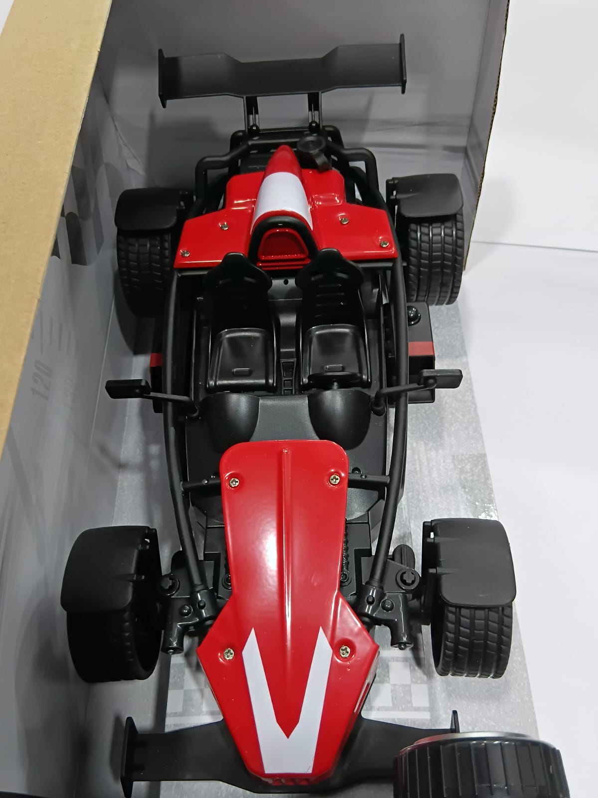 MZ YY2033 1/12 2.4GHZ R/C DIECAST SPRAY RACING CAR RED COLOR