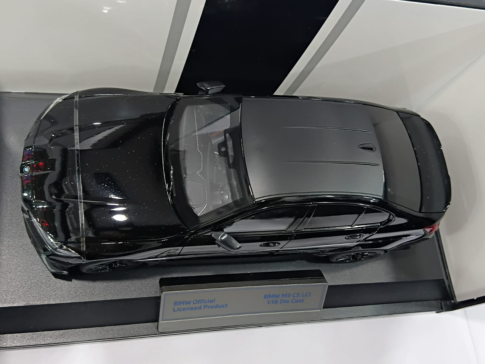 BMW M3 CS LCI H1292 1:18 OPENING DOORS DIE-CAST MODEL BLACK
