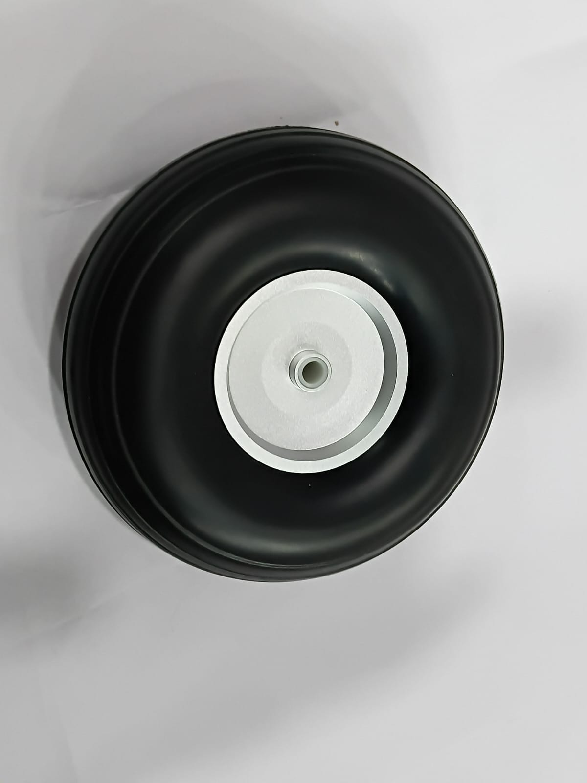 Rubber PU Wheel With Aluminium Hub 5"