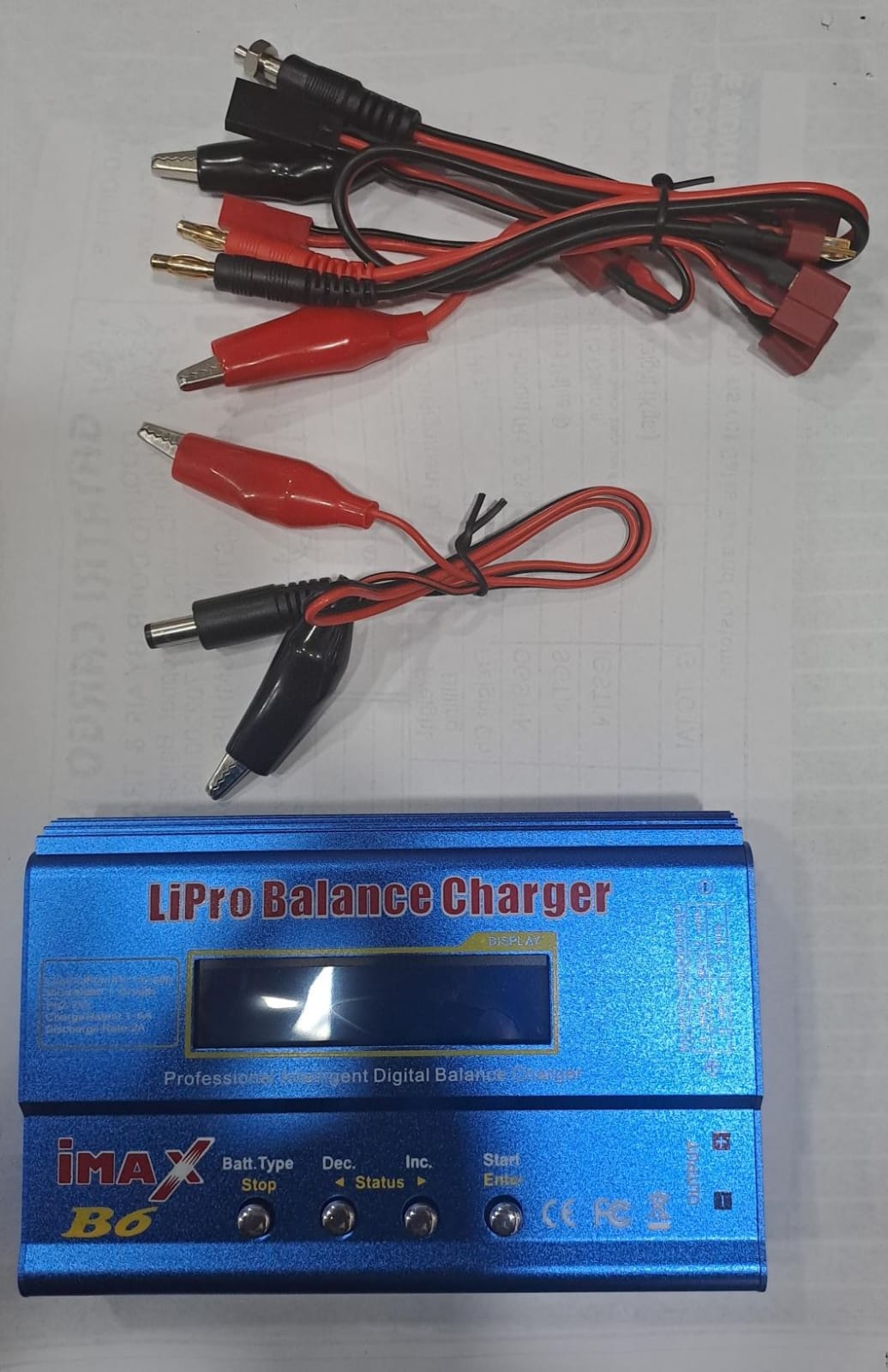 Imax B6 80W 6A Charger/Discharger 1-6 Cells with DC 5A 12V 60W ADAPTER AC(Copy)