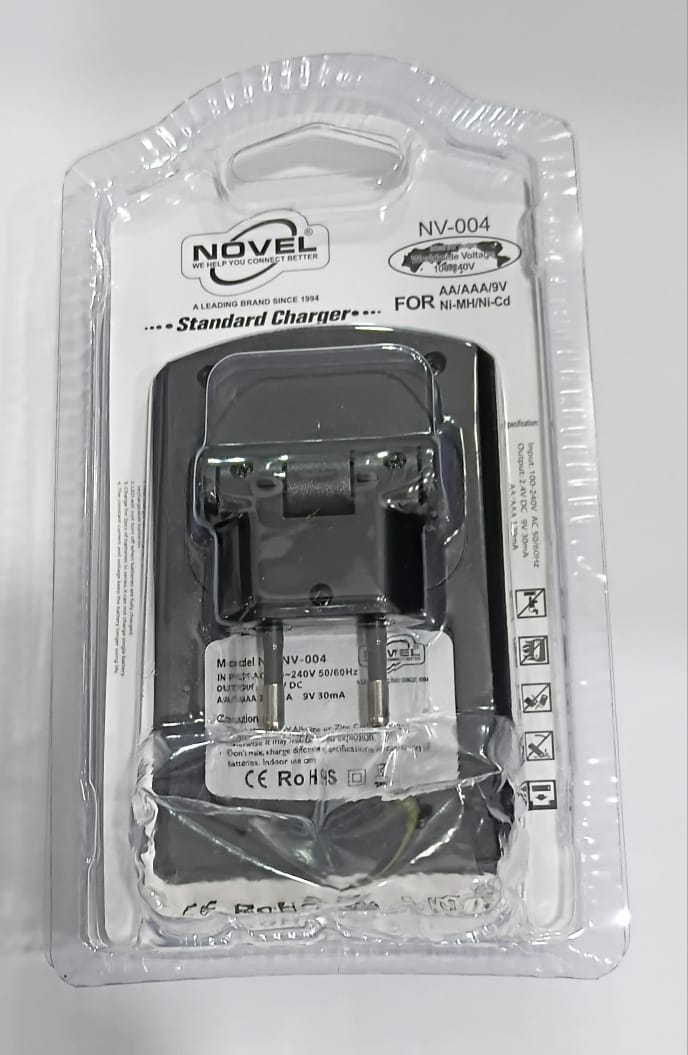 Novel Charger Aa/Aaa/9V