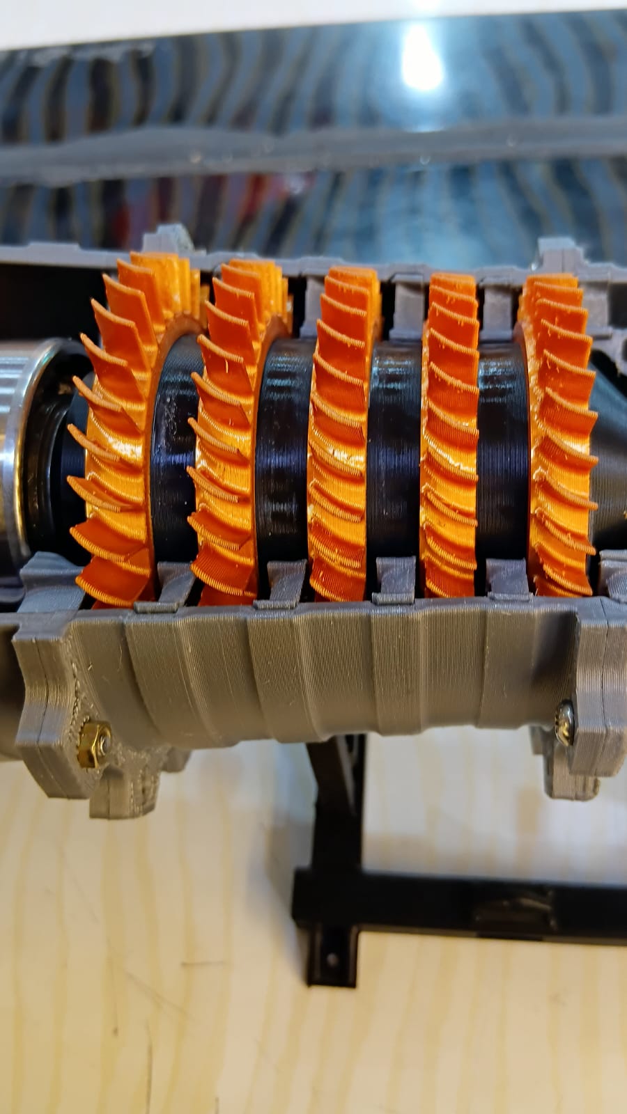 3D PRINTED GE-J79 GENERAL ELECTRICAL TURBO JET ENGINE