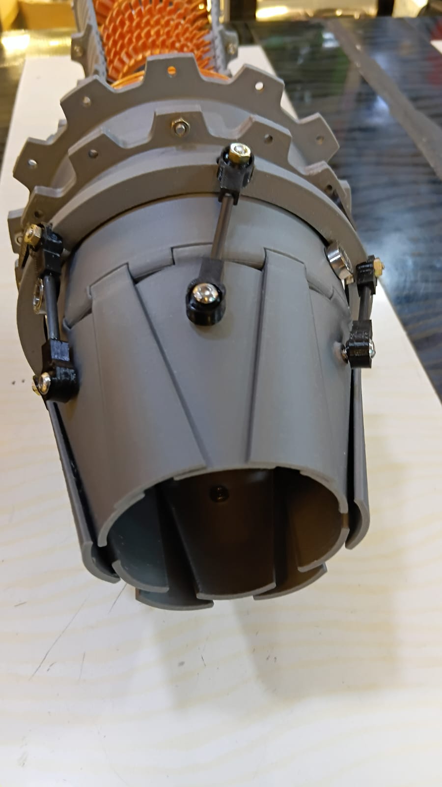 3D PRINTED GE-J79 GENERAL ELECTRICAL TURBO JET ENGINE