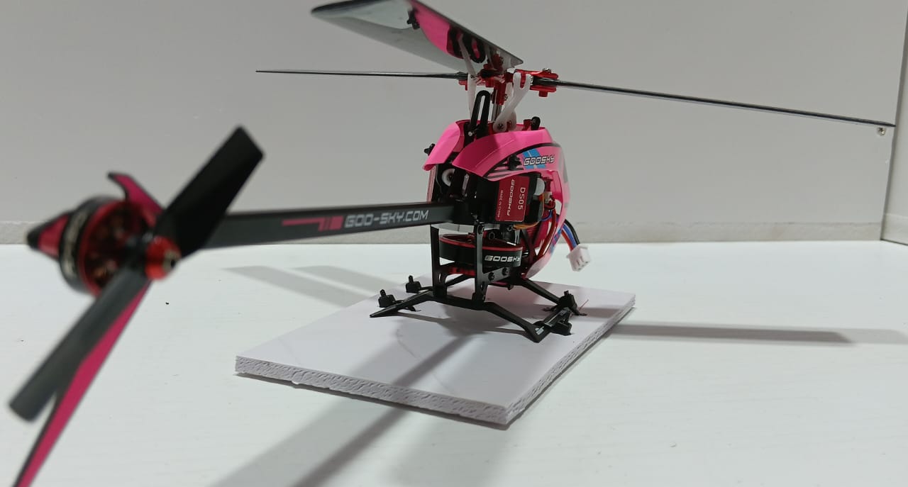 GOOSKY LEGEND S1 PROX CARBON EDITION – RTF MODE 2 WITH CNC TRIPLE CARBON BLADES & GT030010 SHAFT UPGRADE