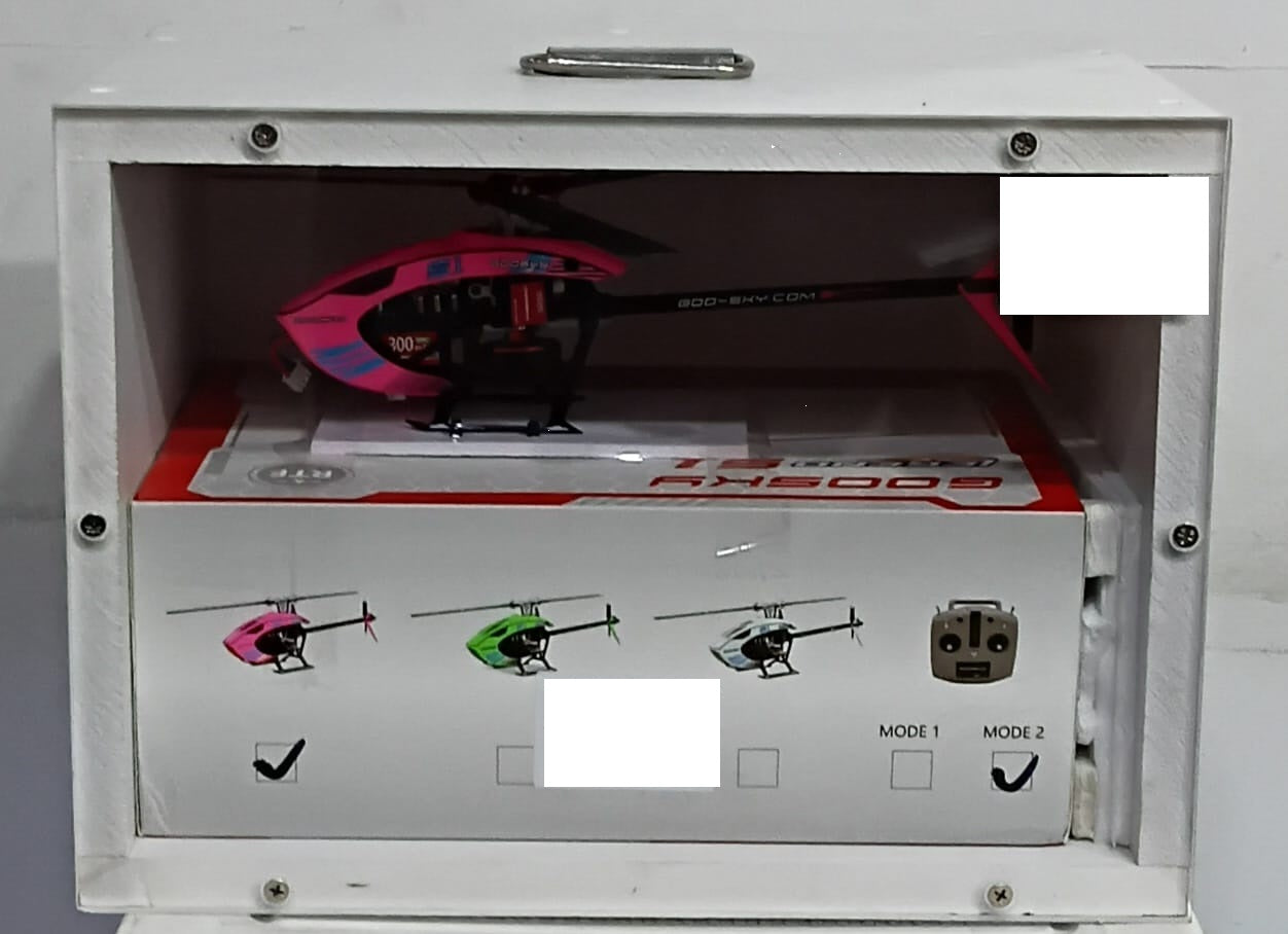 GOOSKY LEGEND S1 PROX CARBON EDITION – RTF MODE 2 WITH CNC TRIPLE CARBON BLADES & GT030010 SHAFT UPGRADE