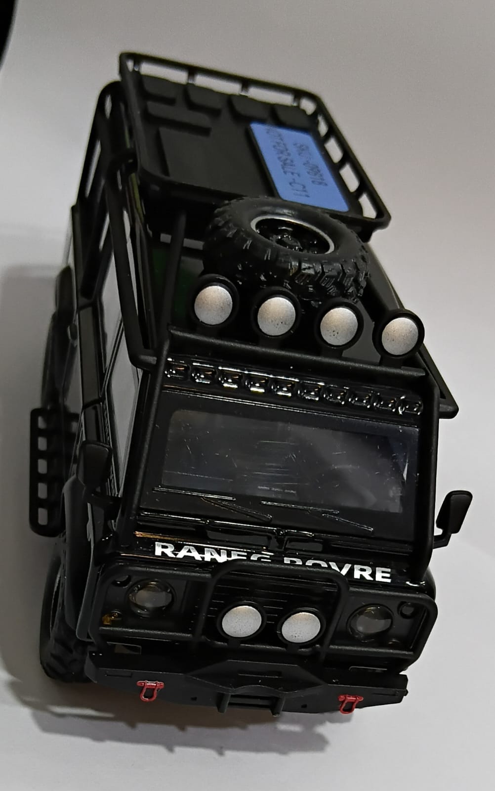 DIECAST RANEG GOVRE 1:32 SCALE MODEL CAR BLACK (D21026)