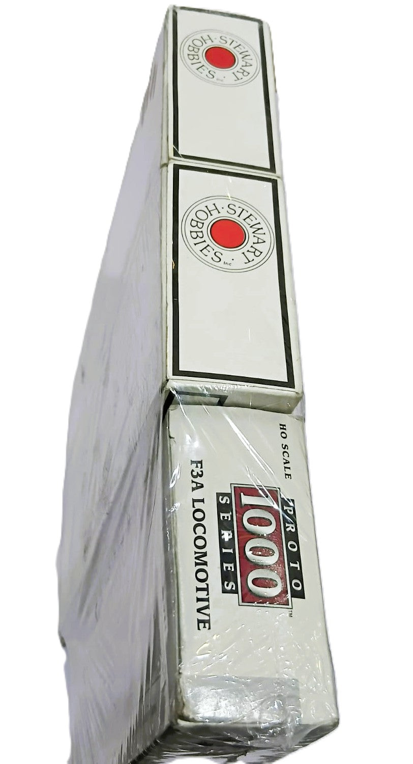 BURLINGTON STEWART HOBBIES HO SCALE TRAINS (PACK OF 3) STOCK NO.8020,8011 &89504- QUALITY PREOWNED