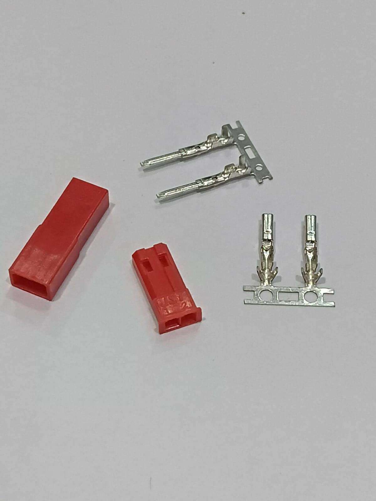 JST MALE & FEMALE CONNECTOR RED
