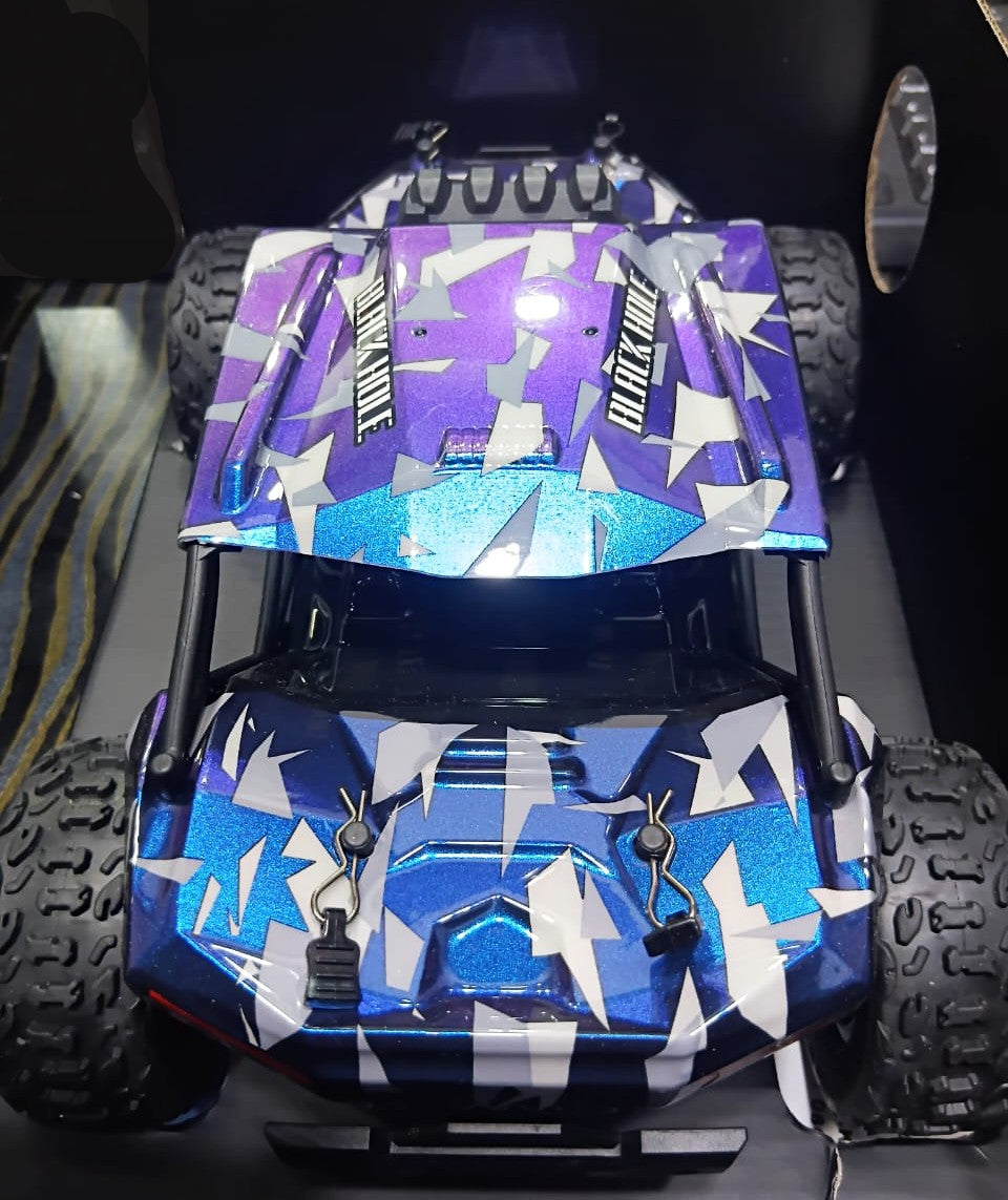 HOSPEED HS18332 BLACK HOLE 1/18 4WD 2.4G RC MONSTER TRUCK BLUE