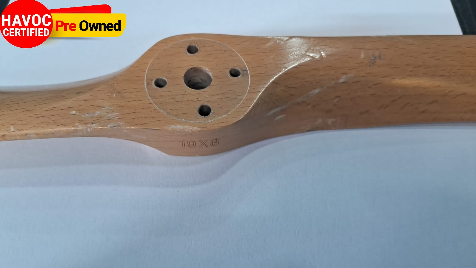 Falcon Beechwood Propeller 19" x 8-Quality Pre Owned