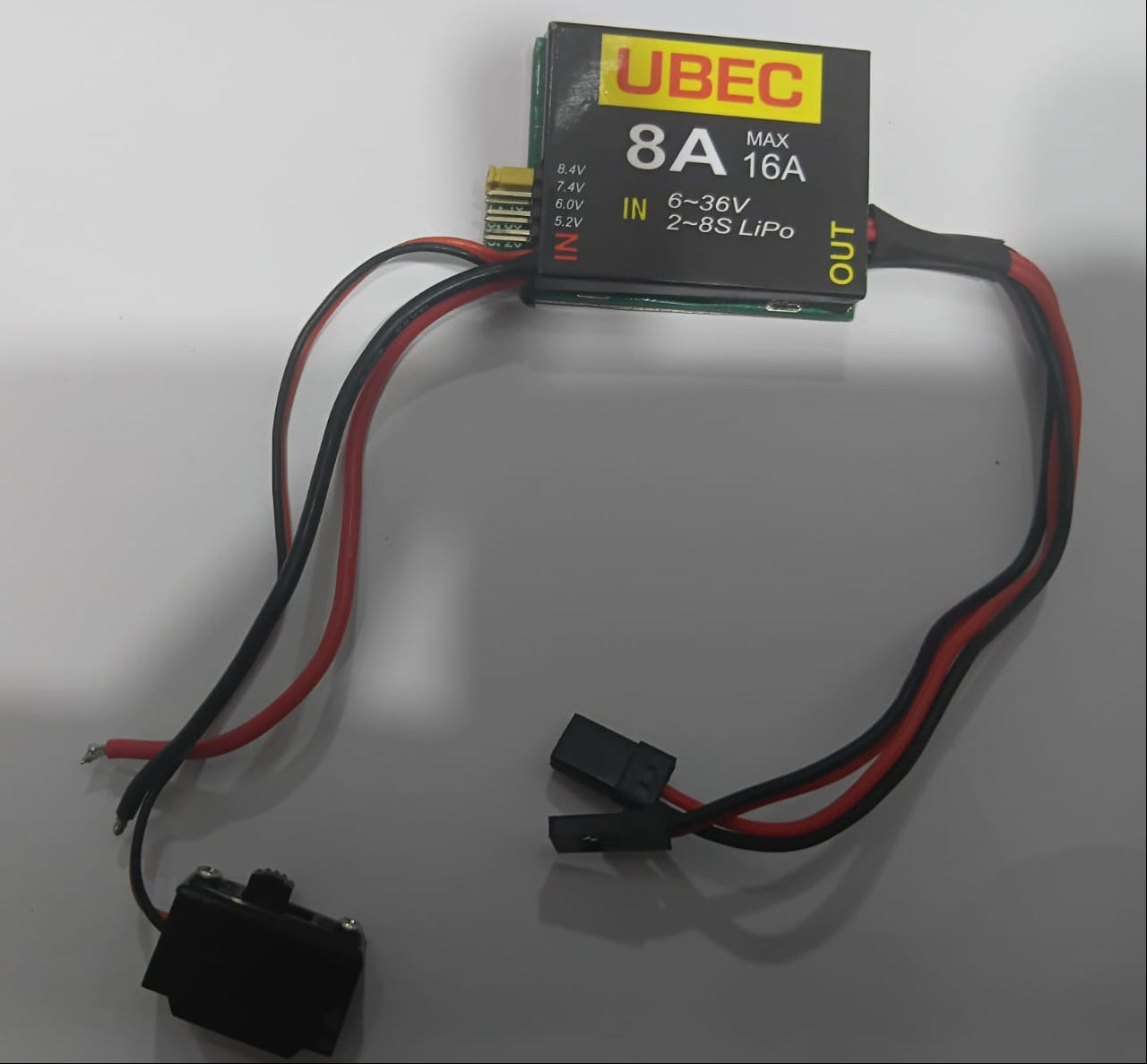 UBEC 8A MAX 16A DUAL CHANNEL ESC