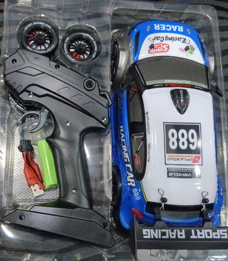 MAX RACING SPORT DRIFT RACER YF668-RC34 1:16 4WD 2.4GHZ R/C DREIFT CAR BLUE COLOR