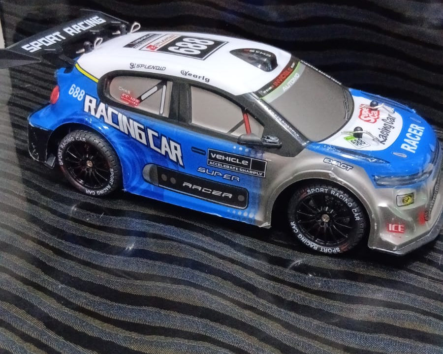 MAX RACING SPORT DRIFT RACER YF668-RC34 1:16 4WD 2.4GHZ R/C DREIFT CAR BLUE COLOR