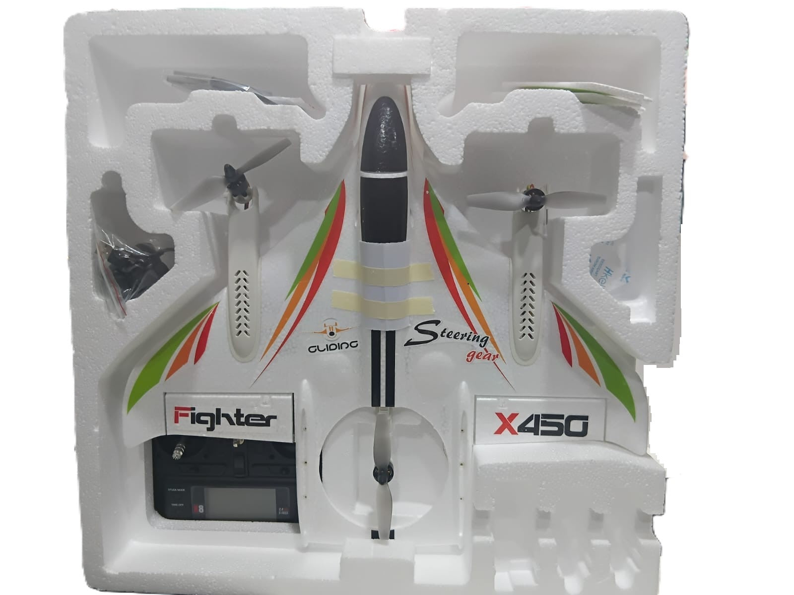 X450 AVIATOR 2.4GHZ RADIO CONTROL AIRPLANE WITH 3D-6G FLIGHT