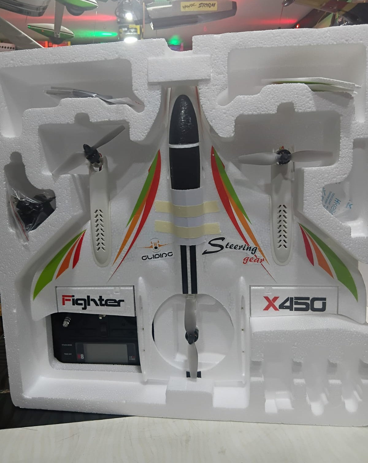 X450 AVIATOR 2.4GHZ RADIO CONTROL AIRPLANE WITH 3D-6G FLIGHT