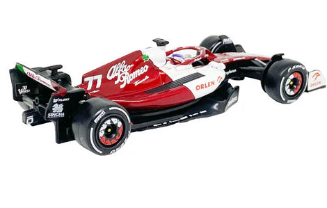 BBURAGO F1- ALFA ROMEO - F1 C42 TEAM ORLEN RACING N 77 BAHRAIN GP 2022 VALTTERI BOTTAS 1/43 18-38068B DIE CAST MODEL