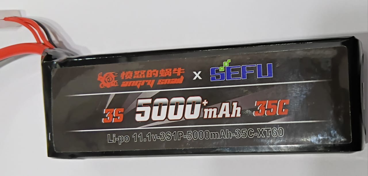 LIPO 11.1V 3S 35C 5000MAH BATTERY XT60 PLUG MJX HYPER GO