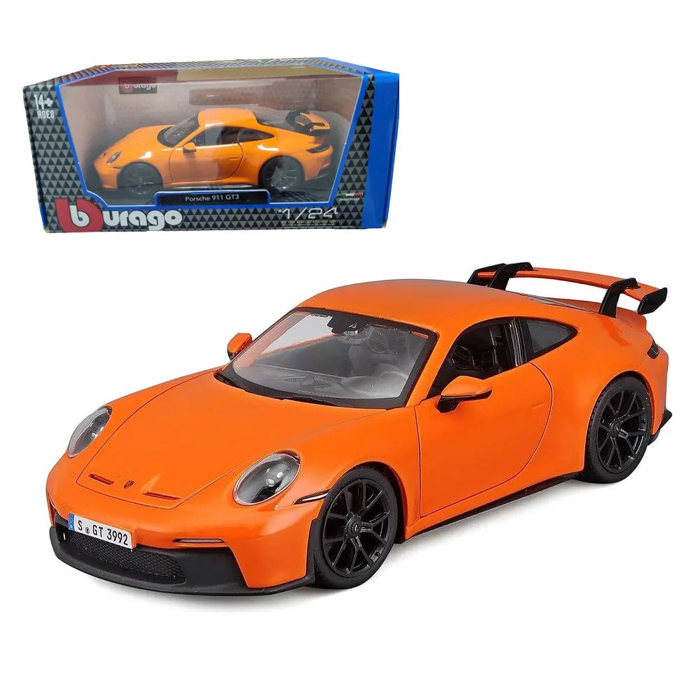 BBURAGO 2022 PORSCHE 911 GT3 1:24 SCALE DIECAST MODEL