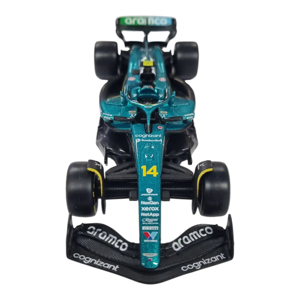 BBURAGO 1/43 ASTON MARTIN AMR25-FERNANDO ALONSO 38250A DIECAST MODEL