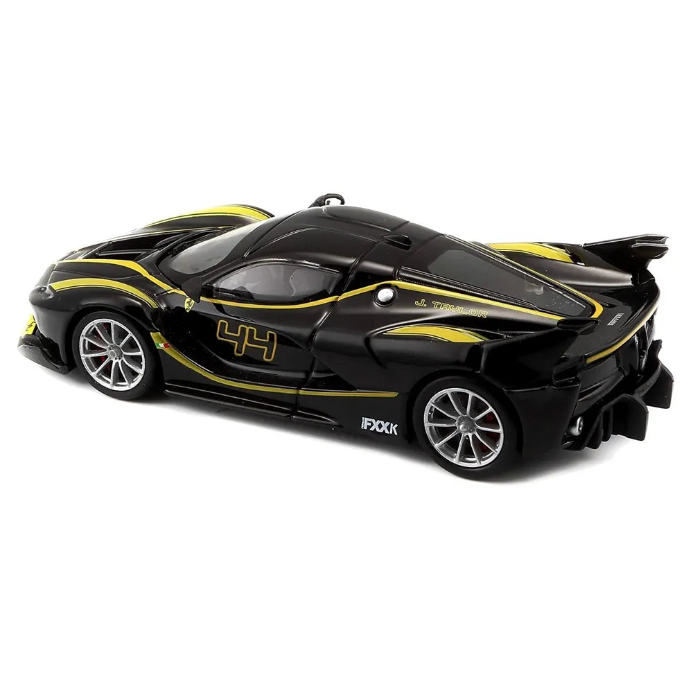 BBURAGO 1/43 SIGNATURE MODEL 18-36950 FXX K YELLOW