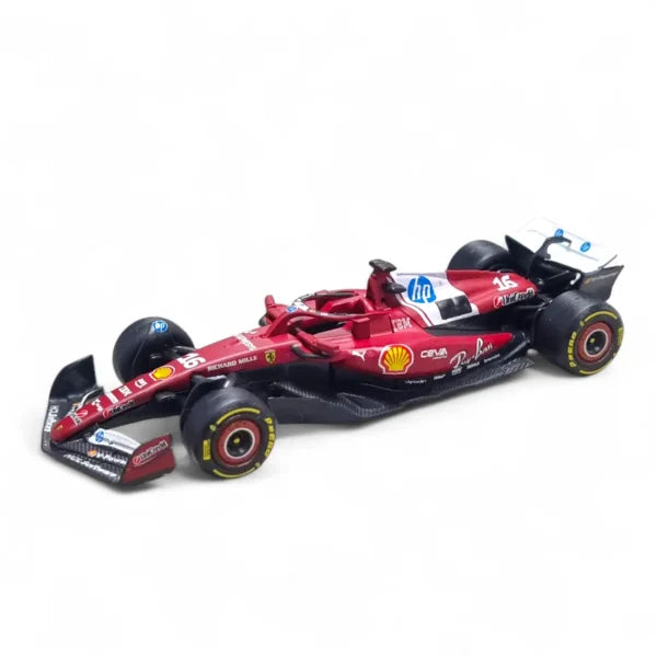 BBURAGO 1/64 SF-25 CHARLES LECLERC 56804L DIECAST MODEL
