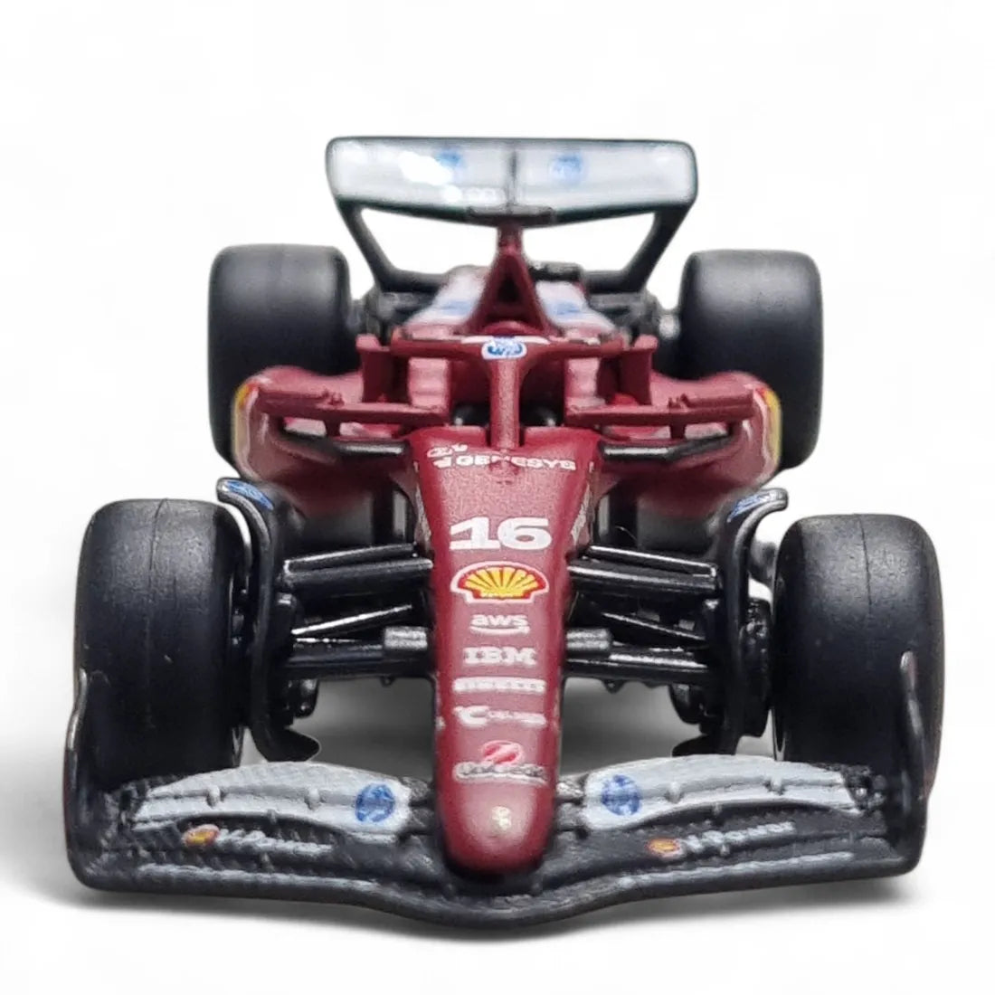 BBURAGO 1/64 SF-25 CHARLES LECLERC 56804L DIECAST MODEL