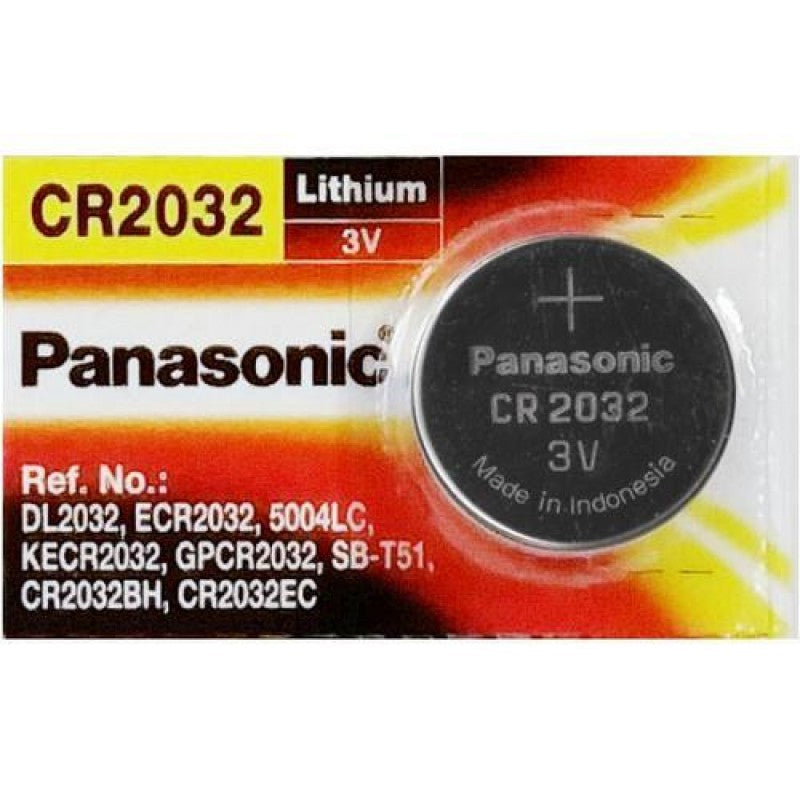 PANASONIC CR-2032DA/5B LITHIUM COIN BATTERY