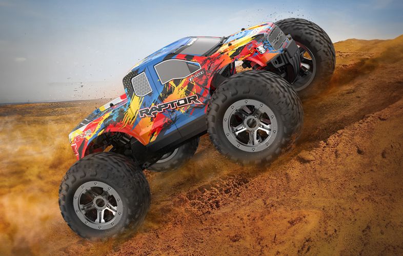 DOUBLE E E331-003 1/10 FORD RAPTOR F-150 4WD 2.4GHZ 35KM/H RC RACING TRUCK