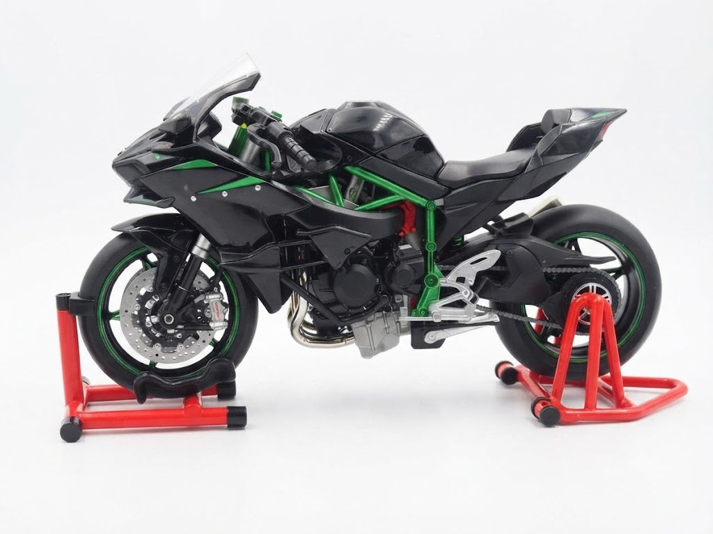 DIE CAST 1/10 0754-1 ALLOY SPRAY SPEED KAWASAKI MOTORCYCLE
