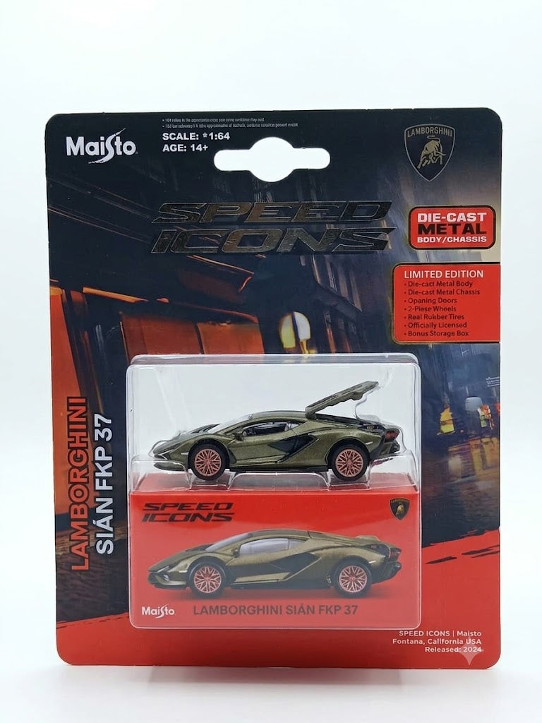 MAISTO 15706  LAMBORGHINI SIAN FKP 37 1/64 SCALE