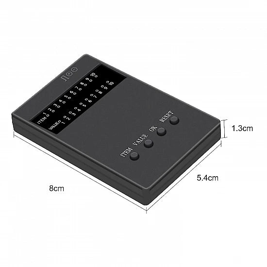 ESC PROGRAMMING CARD SUITABLE FOR BRUSHLESS ESC 45A/60A/80A/120A