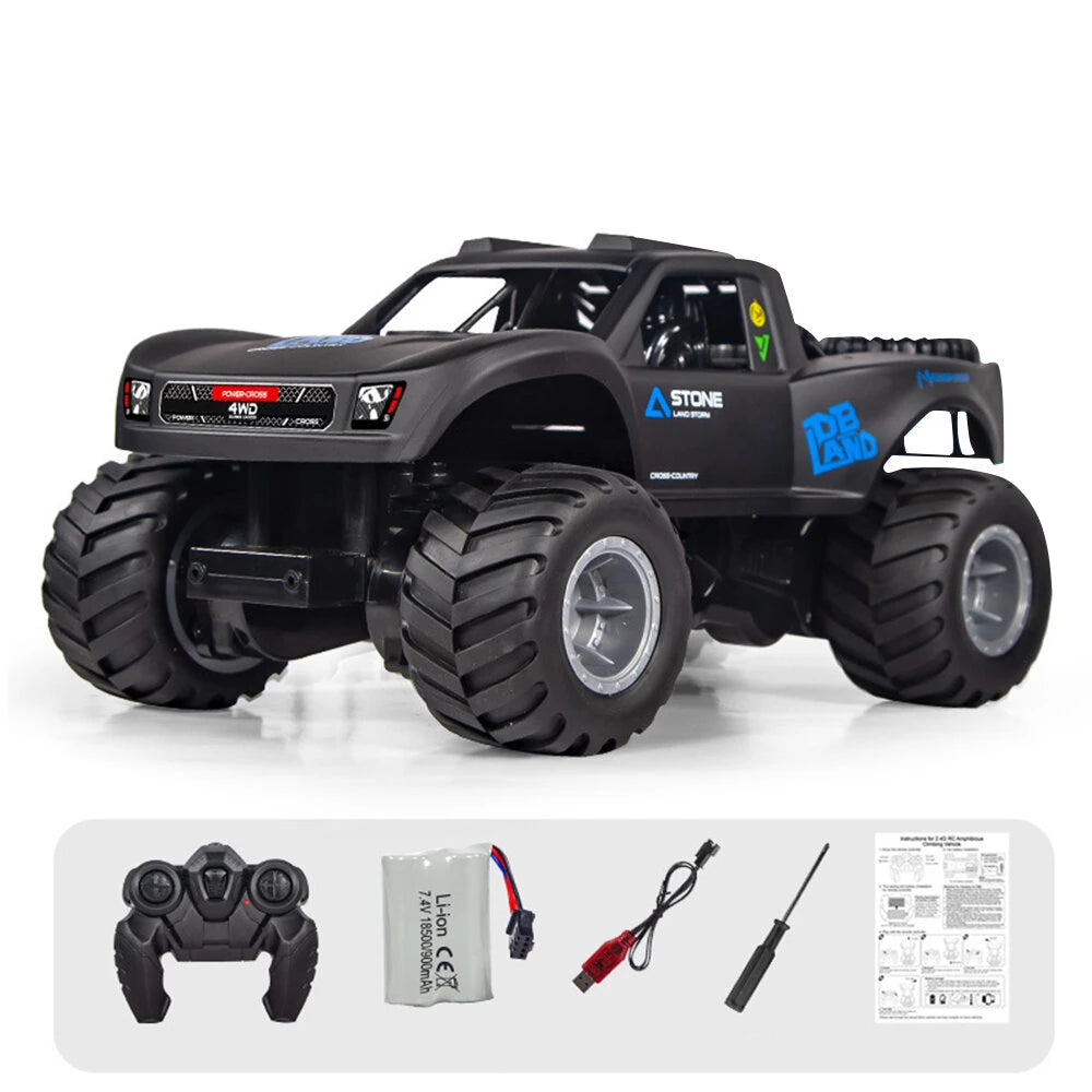 WATER CAR Q156 JJRC 4WD AMPHIBIOUS WATERPROOF RC MONSTER TRUCK