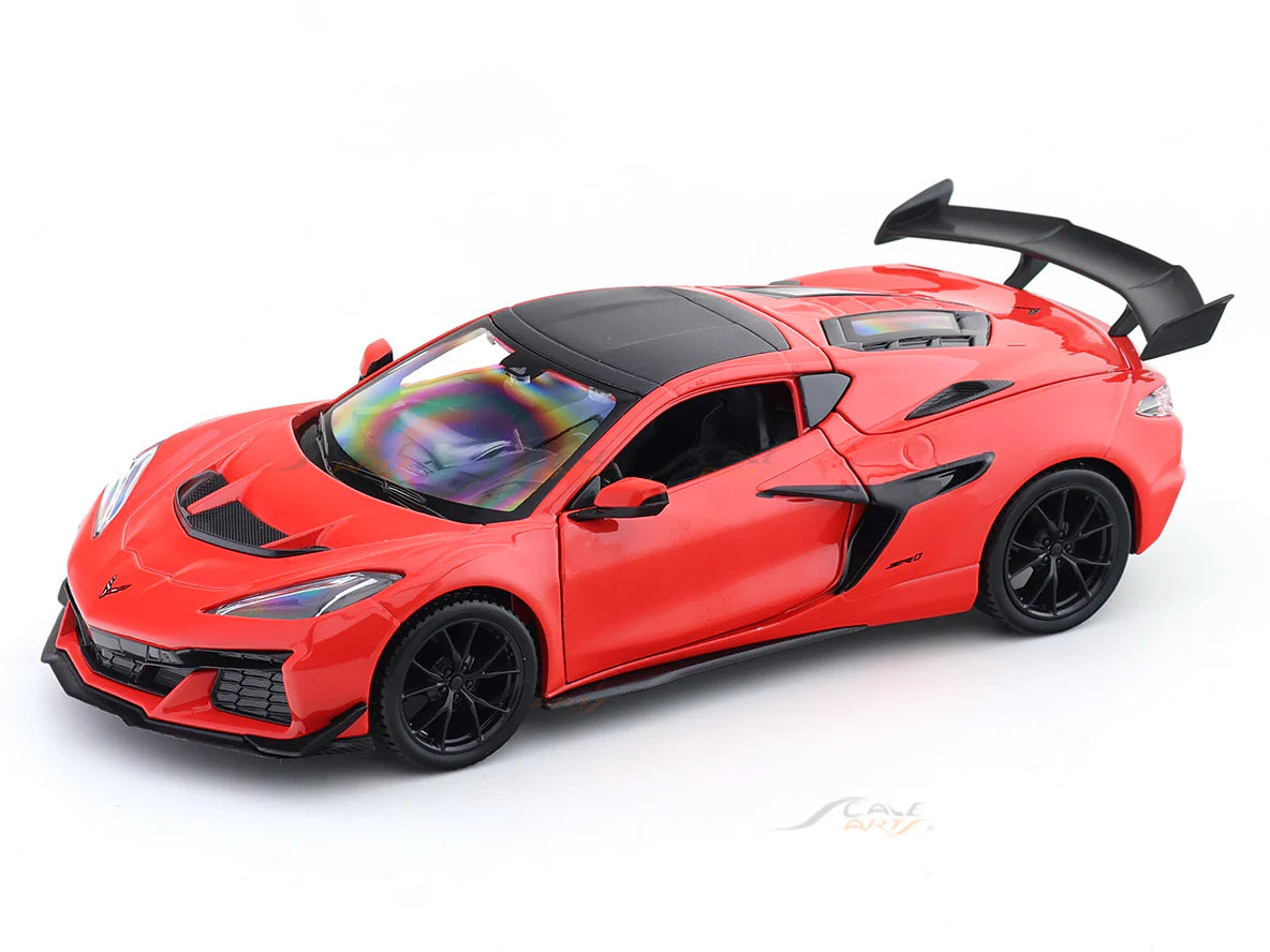 MAISTO #52927RD 1/24 CORVETTE ZR1 COUPE DIE-CAST RED