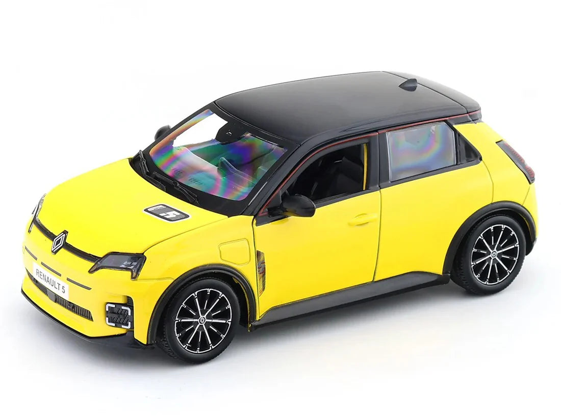 BBURAGO 18-91113YL 1/24 RENAULT 5 E-TECH DIE-CAST