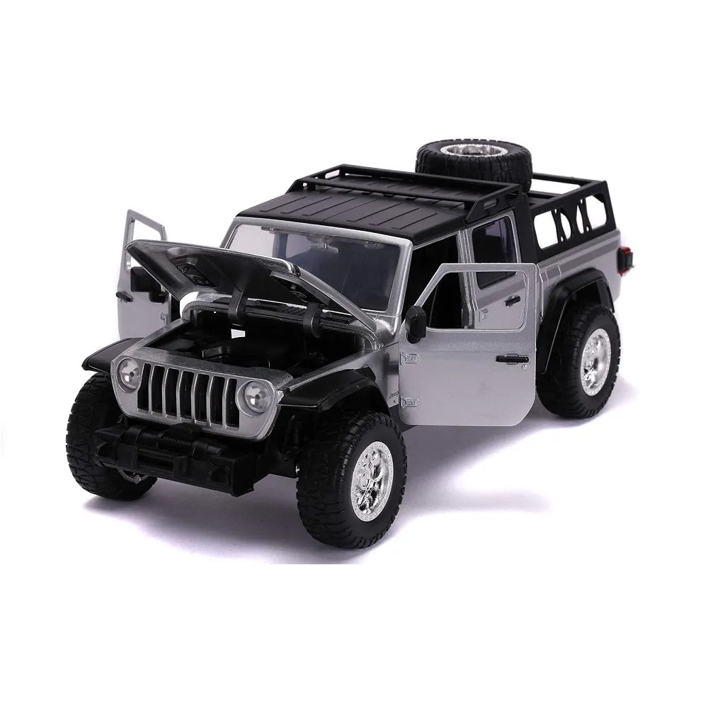 JADA ZOZO JEEP GLADIATOR GREY  DIECAST CAR MODEL